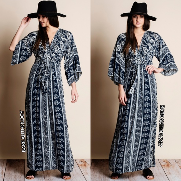 Dresses & Skirts - Printed Maxi Dress